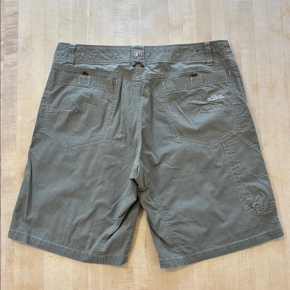 KUHL Men's Short Size 36 Ramblr 11” Lightweight‎ Green Hiking Outdoor